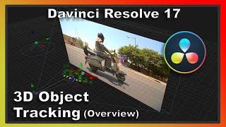 Davinci Resolve 17 - 3D Object Tracking using the Camera Tracker in Fusion