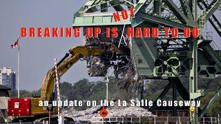 Breaking Up is NOT hard to do - an update on the La Salle Causeway   4K