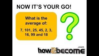 How To Calculate The Average Of A Group Of Numbers