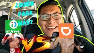 #Didi contra #indriver | #Conductor | ¿Quién paga más?