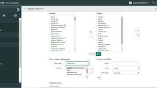 ServiceNow - Create a form section