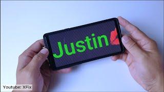 Create LED Text on Phone