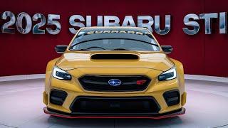 Breaking Down the 2025 Subaru WRX STI’s Performance Upgrades