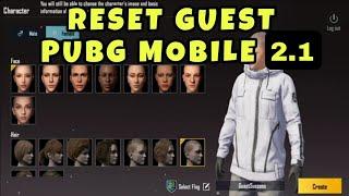 How to Reset Guest Account PUBG Mobile 2.3.0 (Update Work )