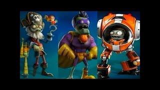 Plants vs Zombies Garden Warfare 2 - ALL NEW ZOMBIES Super Brainz/Captain Deadbeard/Imp Gameplay