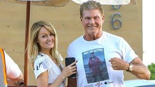 TV Icon David Hasselhoff Forever Young In Malibu