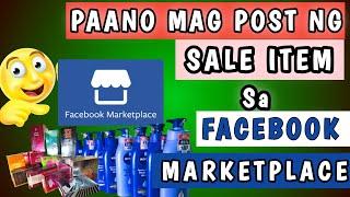 How to Post Sale Item on Facebook Marketplace | Beginners Guide tutorial 2022 #facebook #marketplace