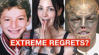 Extreme Body Modification Regrets ? The Black Alien Project