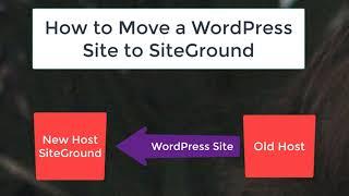 How to Migrate a WordPress Site to SiteGround