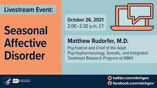 NIMH Livestream Event on Seasonal Affective Disorder