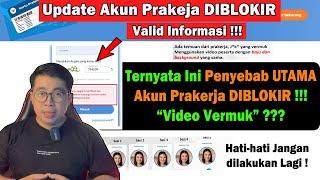 VALID ! ALASAN UTAMA AKUN PREKERJA 2024  DIBLOKIR !!! BANYAK DILAKUKAN PESERTA PRAKERJA ?