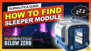 HOW TO FIND SEATRUCK SLEEPER MODULE | SLEEPER MODULE INCLUDES BED AND JUKEBOX Subnautica Below Zero