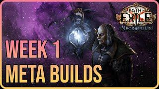 The TOP Builds of Week 1 in Path of Exile Necropolis League