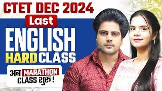 CTET DEC 2024 ENGLISH LAST HARD TEST by Sachin Academy Live 1pm