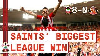 CLASSIC MATCH | Southampton beat Sunderland 8-0 for club's biggest ever Premier League win