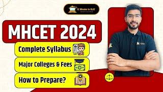MHCET 2024: Everything You Need to Know I Complete Syllabus I Sources I Colleges I Keshav Malpani