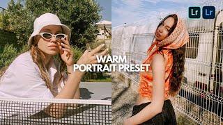 How to edit Warm Portrait | Fashion Preset | Free Lightroom Mobile Presets