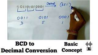 BCD to Decimal Conversion