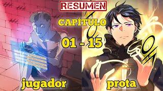 SUBIENDO de NIVEL con las MEJORES HABILIDADES |  capítulo 1 - 15 | resumen manhwa