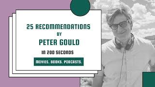 25 Recommendations by Peter Gould in 200 Seconds | Co-creator, Better Call Saul