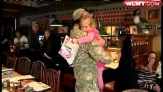 Soldier Meets 5-Year-Old Pen Pal