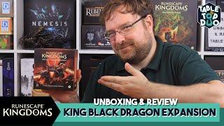 Runescape Kingdoms Great Black Dragon Expansion Unboxing & Review