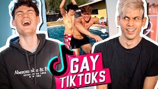 Wir (schwul) reagieren auf TikToks über Schwule! TEIL 12 l NICO ft. @KostasKind