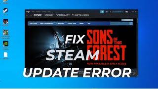 Fix An Error Occurred While Updating Steam | 2023