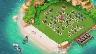 Boom Beach Trailer für iPhone iPad und iPod