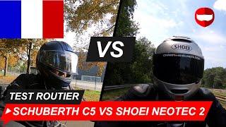 Schuberth C5 vs Shoei Neotec 2 - ChampionHelmets.com
