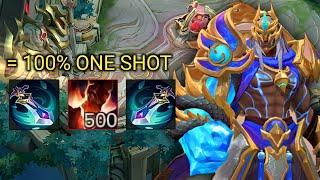 BEST ALDOUS BUILD THAT CAN GIVE YOU INSANE DAMAGE!! (100% one shot!!)