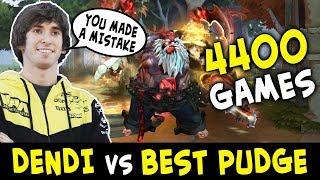 Dendi vs TOP-1 PUDGE SPAMMER in pub Levkan — he knows how to COUNTER