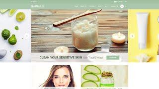 Cosmetics Store Shopify Theme by RockThemes Website Template - 63389