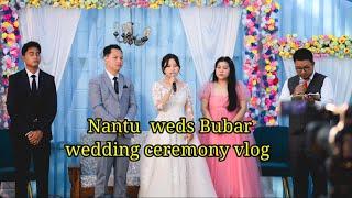 Nantu weds Bubar||christian wedding Programme/Humayun vlog