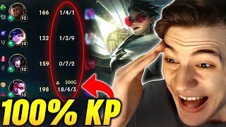 How A Vayne Can "LITERALLY" Carry 3 Losing Lanes!