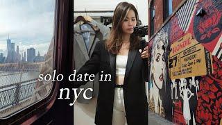 NEW YORK CITY VLOG | Alone time in NYC, my hot pink pepper spray, first time thrift shopping