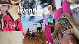 twenties diaries | dean listed, reads, pd, babysitting + eco shop sent me a gift ?!