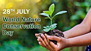 World Nature Conservation Day Status|Vishaw Paryavaran Sanrakshan Diwas Status|Nature Conservation