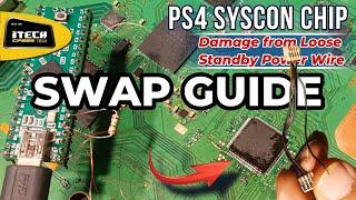 PS4 Syscon Chip Swap Guide - Dump, Swap, and Rewrite Tutorial with Teensy++3 Crypt