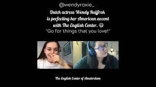 Wendy Ruijfrok American English Pronunciation lesson: The English Center