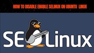 selinux configuration in Ubuntu