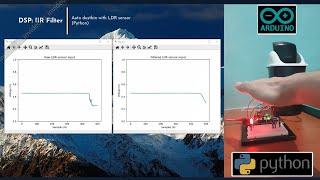 DSP: Real-time IIR filter using Arduino & Python