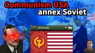 What if USA becomes Communist? [Hoi4]