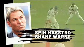 its spinning - Spin Maestro Shane Warne Bowling