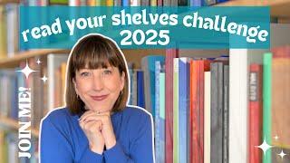 Read Your Shelves Challenge 2025 || HOW MANY Unread Books Do I Have???