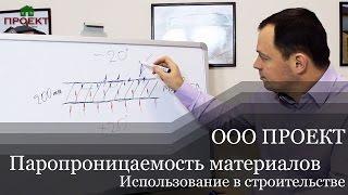 Паропроницаемость материалов и влажность воздуха. Как сохранить в доме тепло?