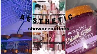 Aesthetic tik tok shower routines! - Tik Tok compilation