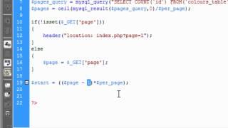 PHP: Pagination