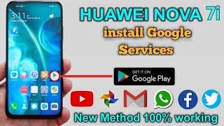 Huawei Nova 7i Google play store Emui 12