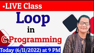 LIVE Class|Loop In C Programming|Zeenat Hasan Academy